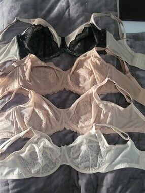 4 HSIA 36H Lace Bras